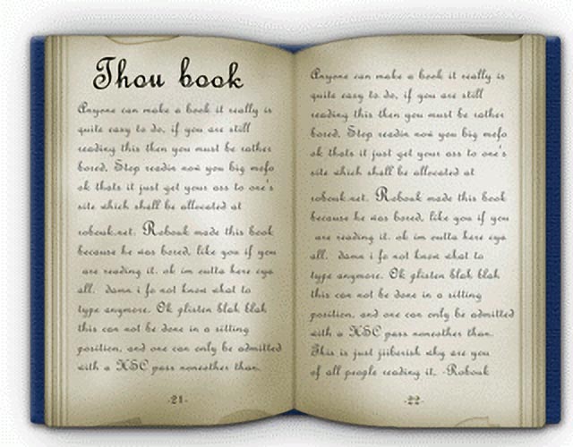 Aged Book image made in Photoshop