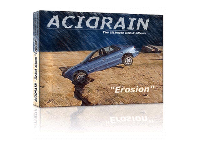 Acid Rain CD cover image made in Photoshop