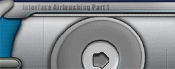 Airbrushed interface